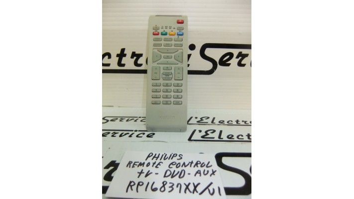 Philips RC16837XX/U1 remote control .